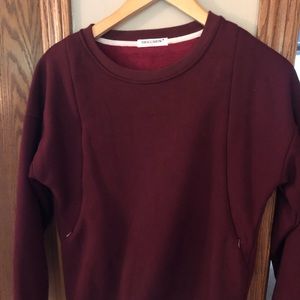 Nursing sweatshirt